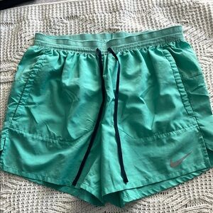 Nike Running Teal Shorts